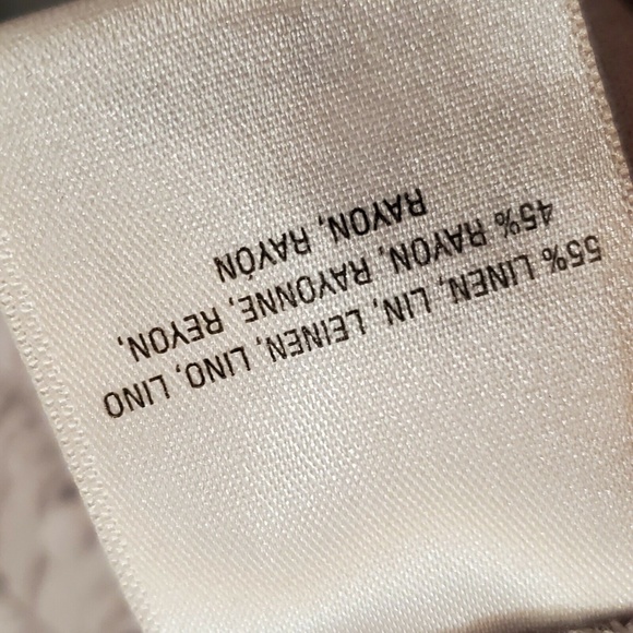 ANTHROPOLOGIE MERMAID Melani gray embroidered boho linen blend shorts - Picture 4 of 4